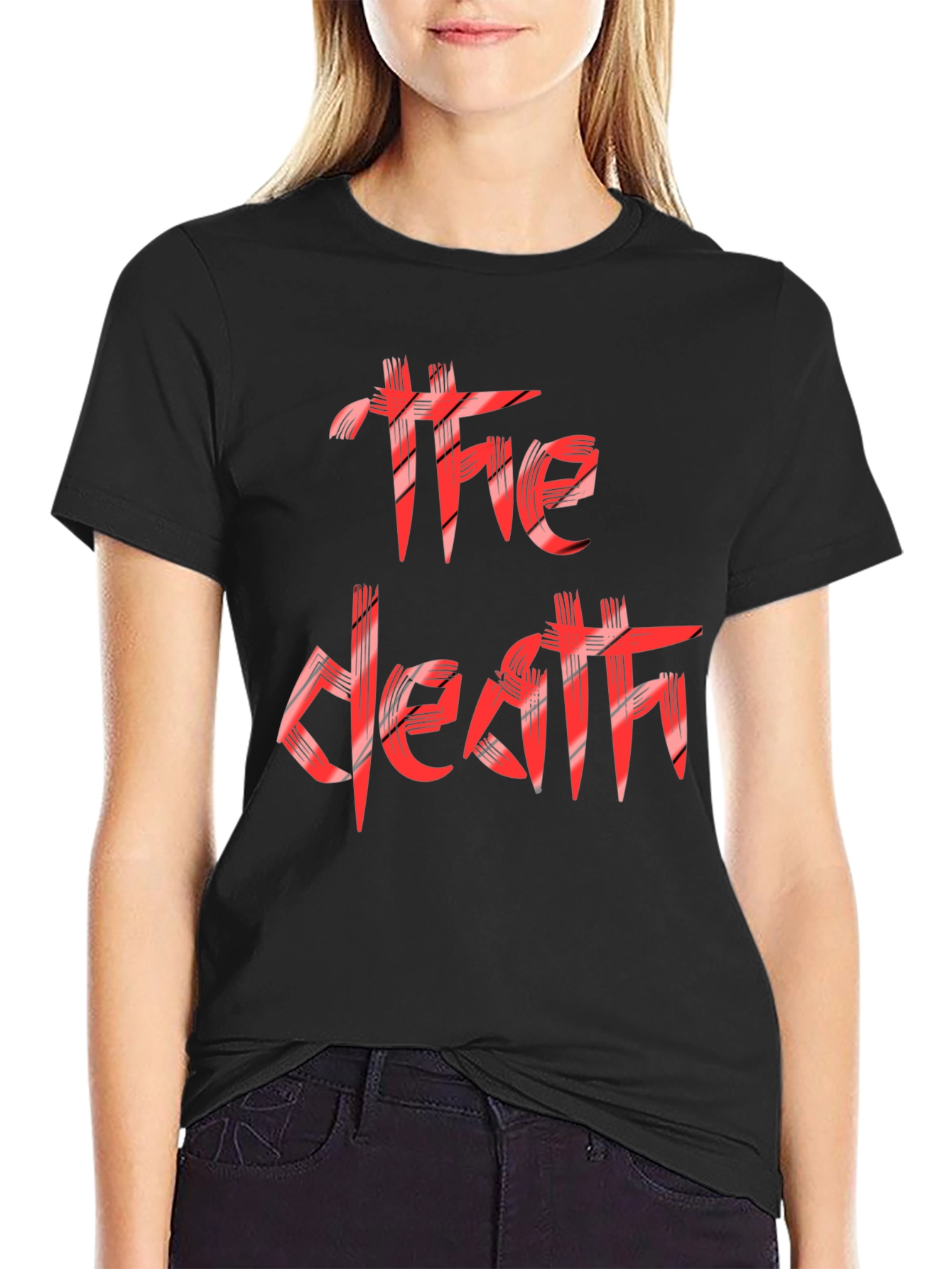 The Death Graphic Print Mens T-Shirt