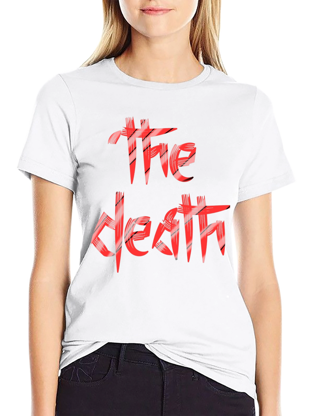 The Death Graphic Print Mens T-Shirt