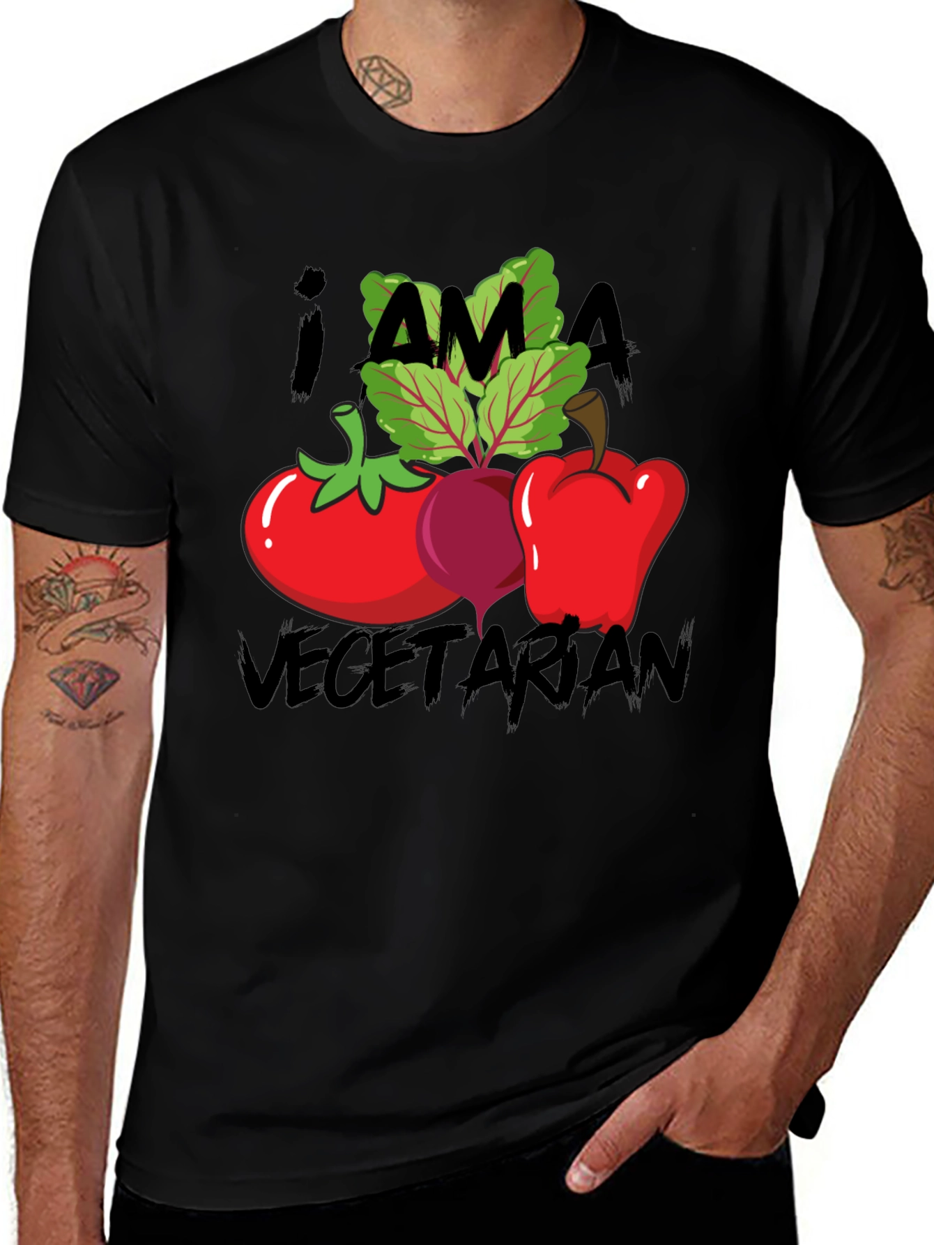 I am a Vegetarian Graphic T-Shirt