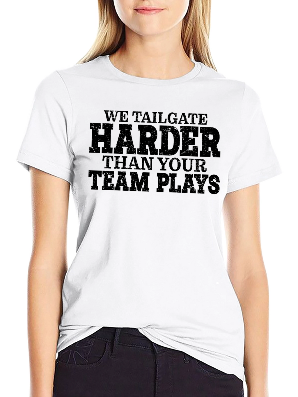 We Tailgate Harder Graphic T-Shirt
