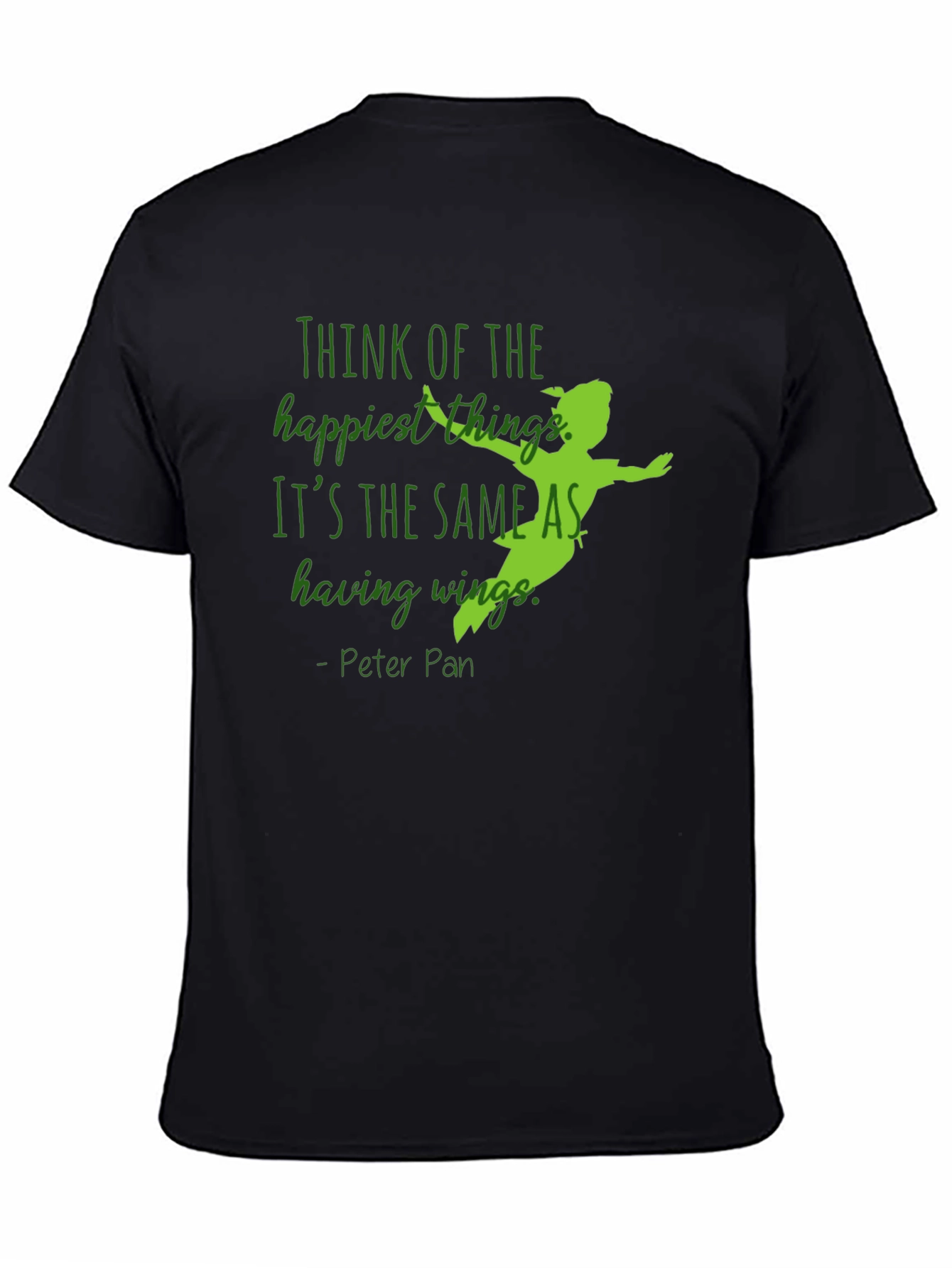 Peter Pan Tee: Think Happy Thoughts Graphic T-Shirt