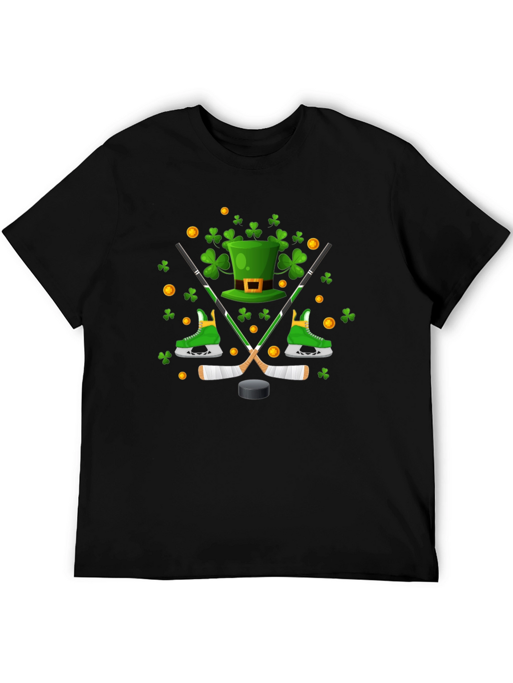 St. Patricks Day Hockey T-Shirt