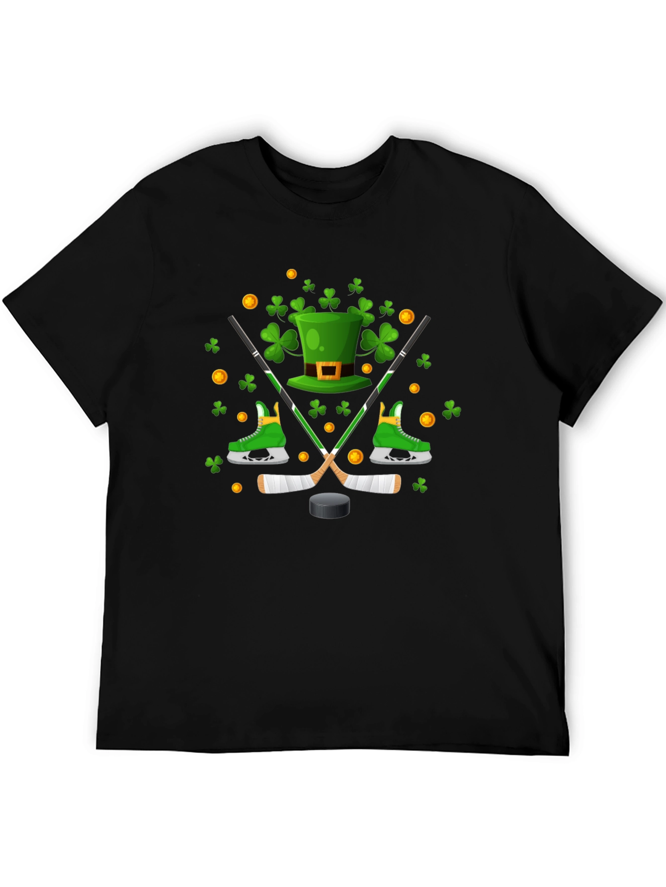 St. Patricks Day Hockey T-Shirt