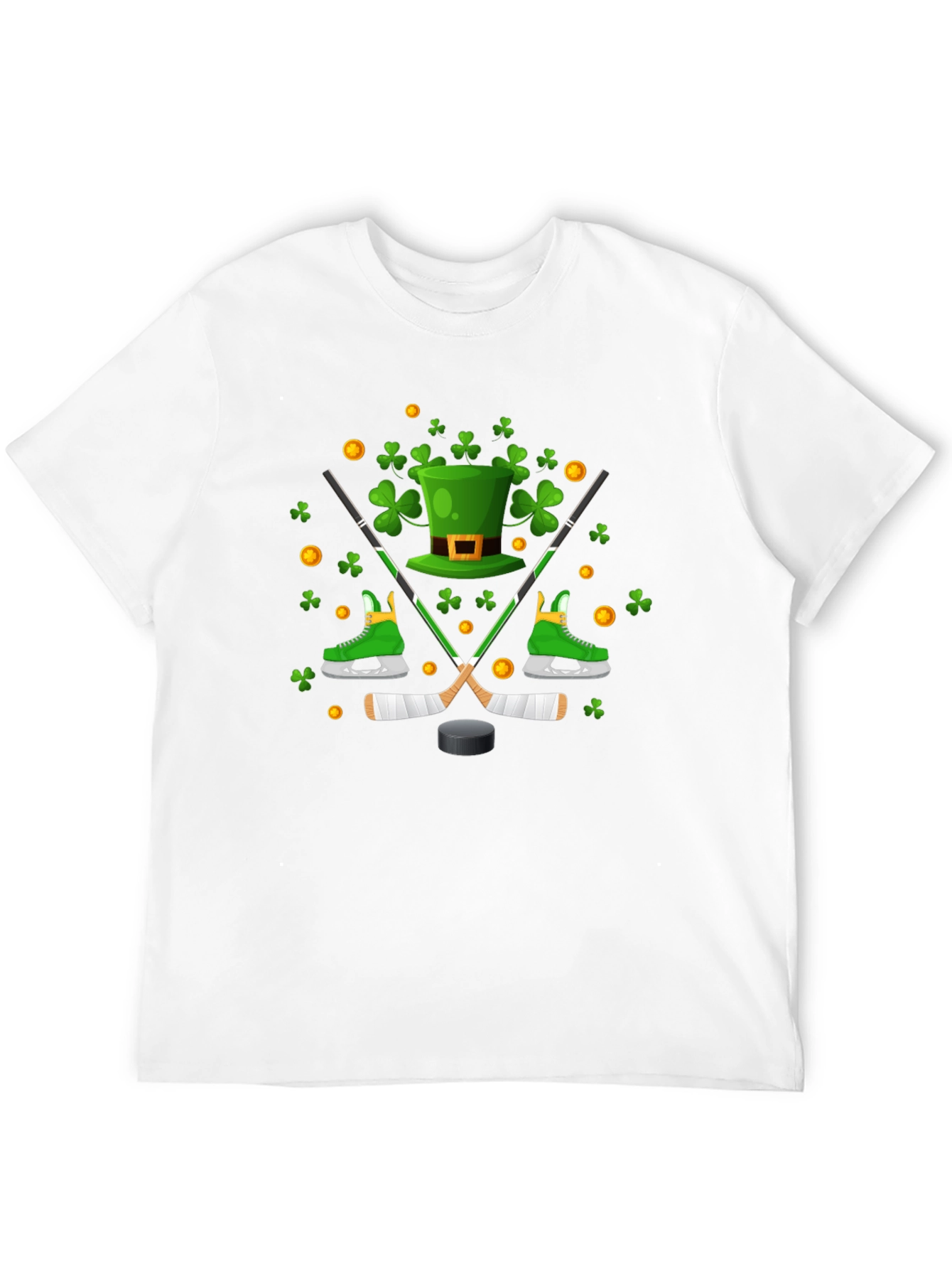 St. Patricks Day Hockey T-Shirt