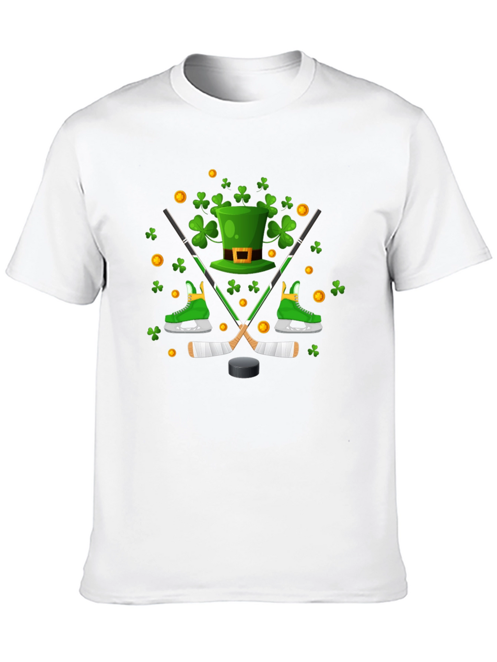 St. Patricks Day Hockey T-Shirt