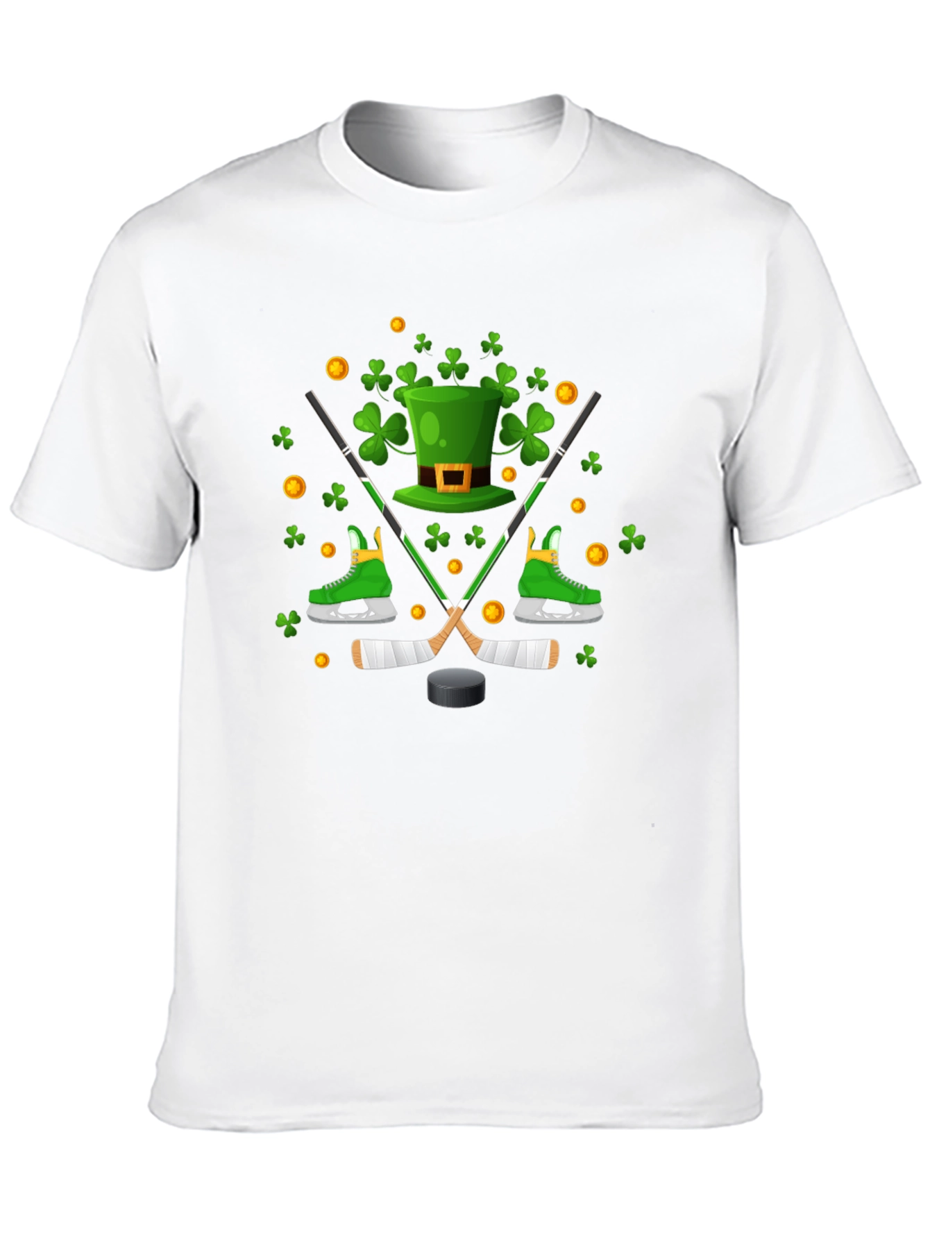 St. Patricks Day Hockey T-Shirt