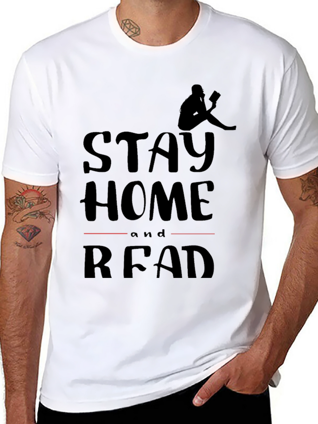 Stay Home and Read T-Shirt