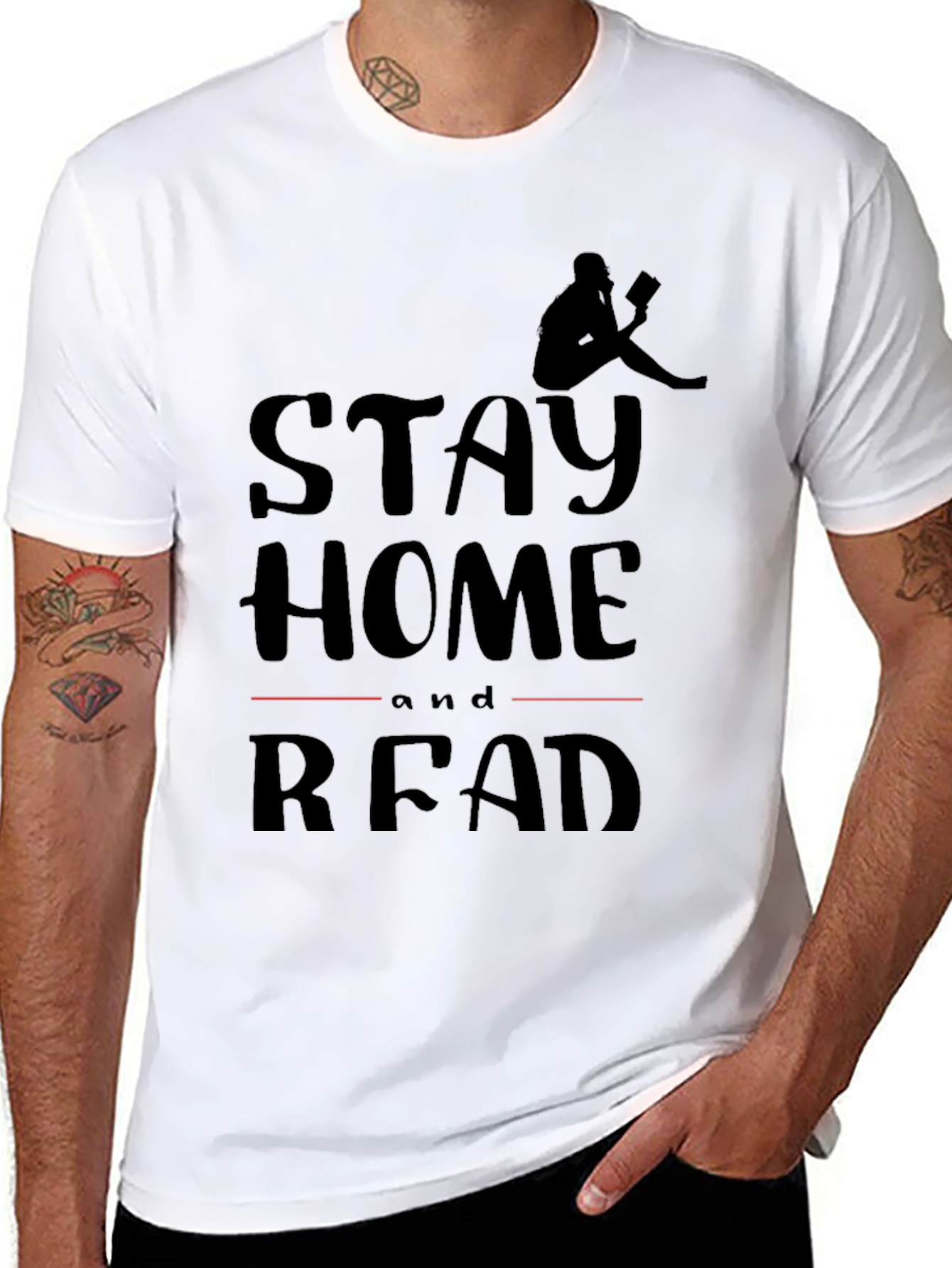 Stay Home and Read T-Shirt