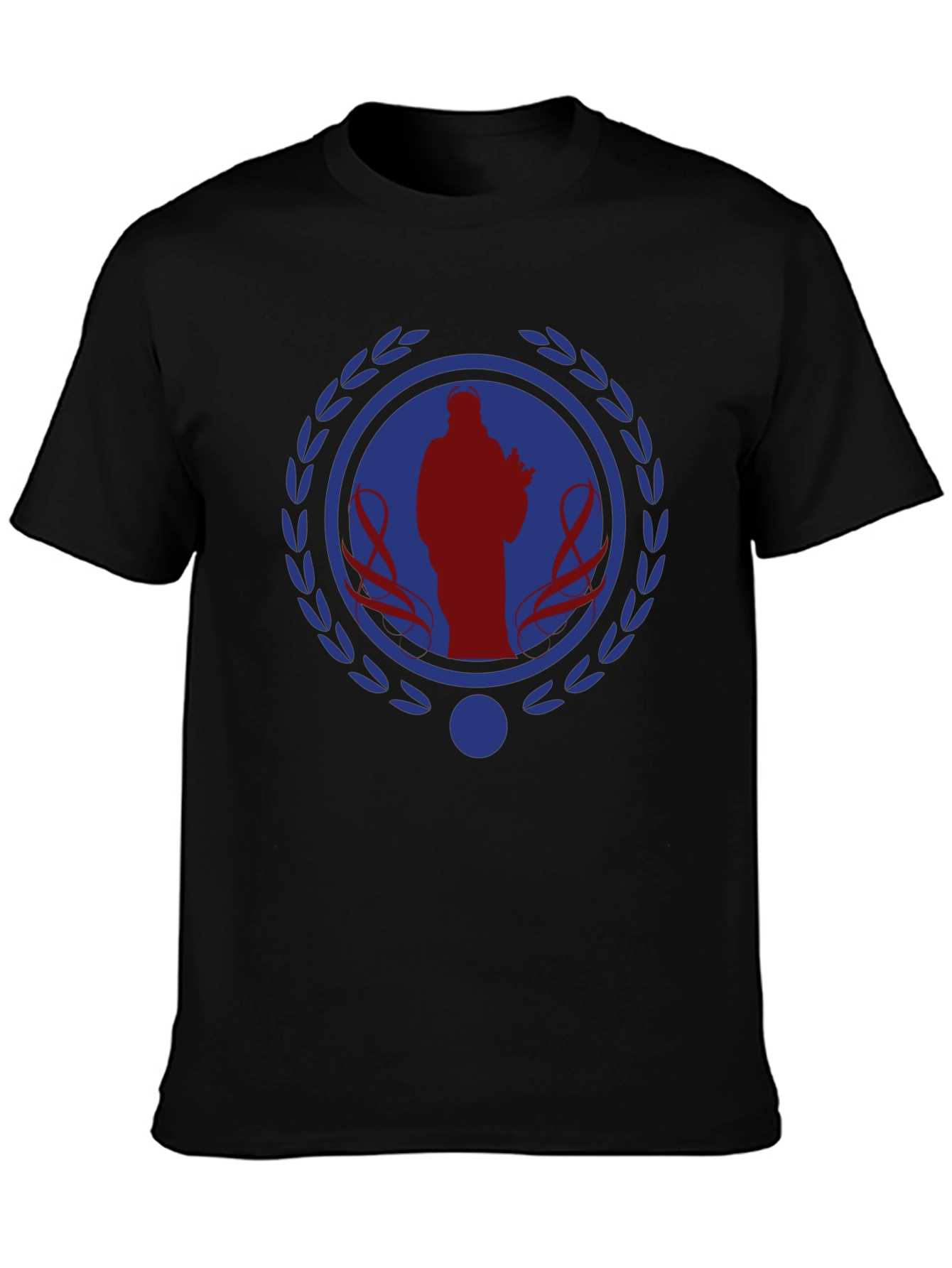 Patriotic Ribbon Graphic Tee - Stylish Comfort