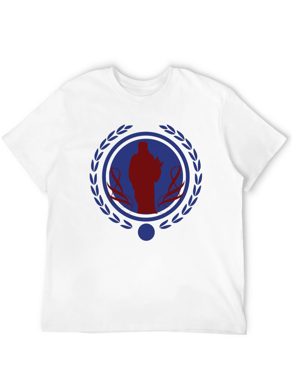 Patriotic Ribbon Graphic Tee - Stylish Comfort
