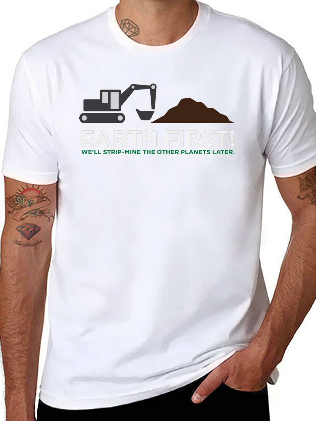 Earth First! Strip-Mine T-Shirt