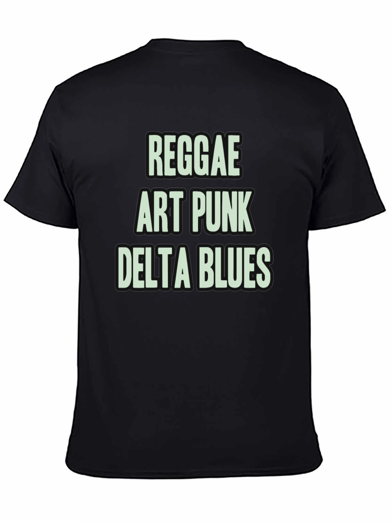 Reggae Art Punk Delta Blues Graphic Tee