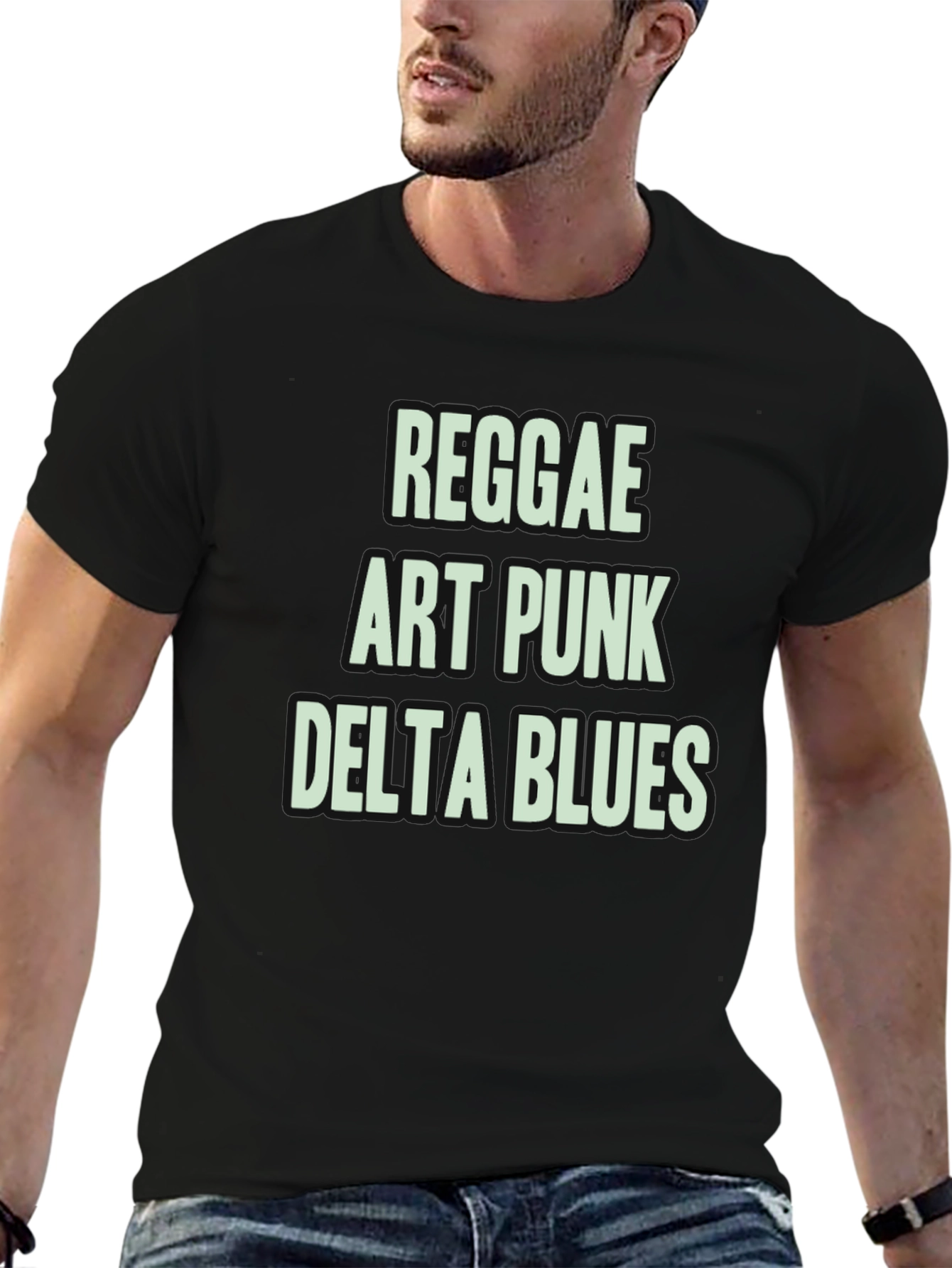 Reggae Art Punk Delta Blues Graphic Tee