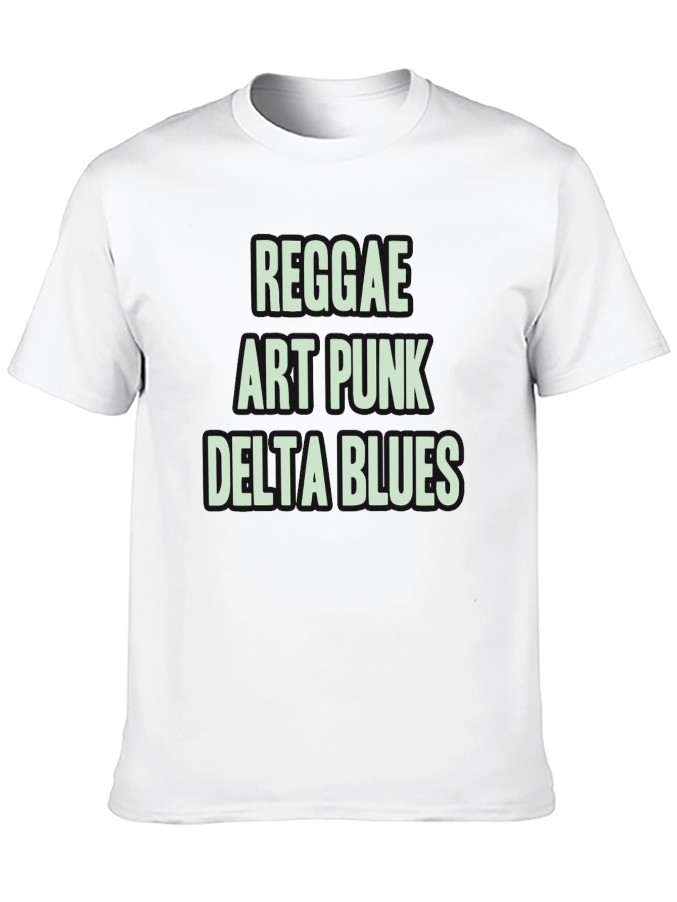 Reggae Art Punk Delta Blues Graphic Tee