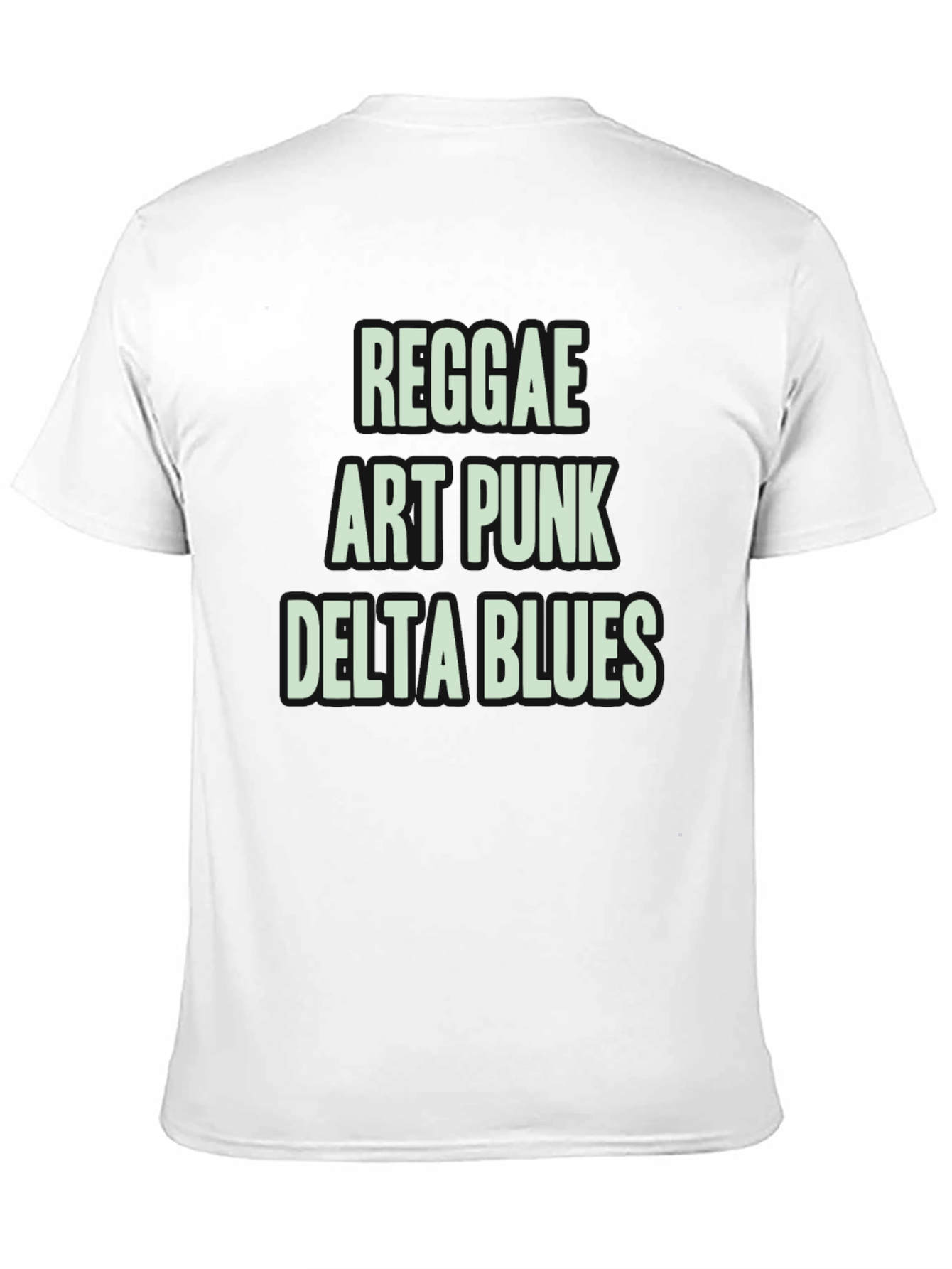 Reggae Art Punk Delta Blues Graphic Tee