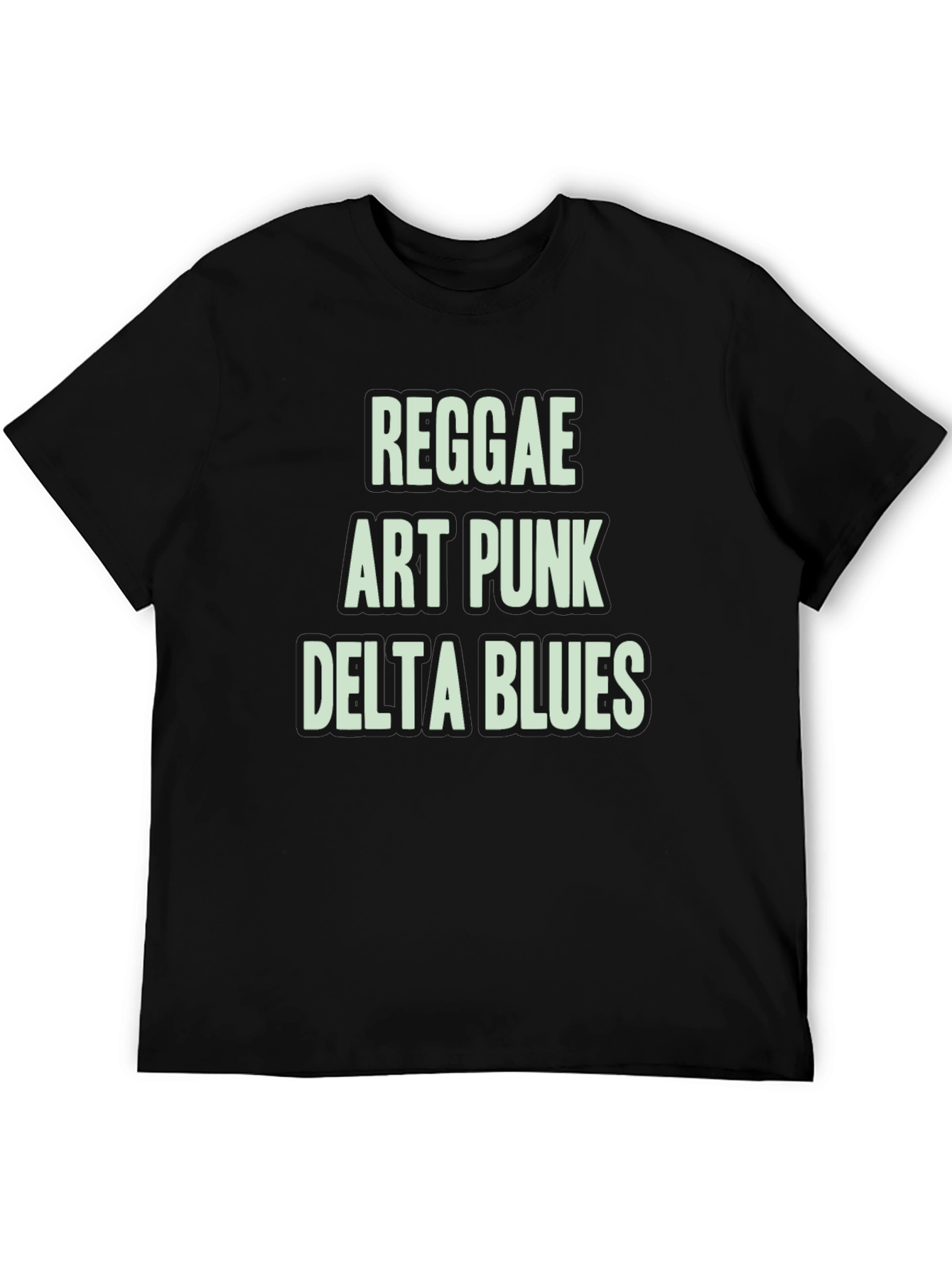 Reggae Art Punk Delta Blues Graphic Tee