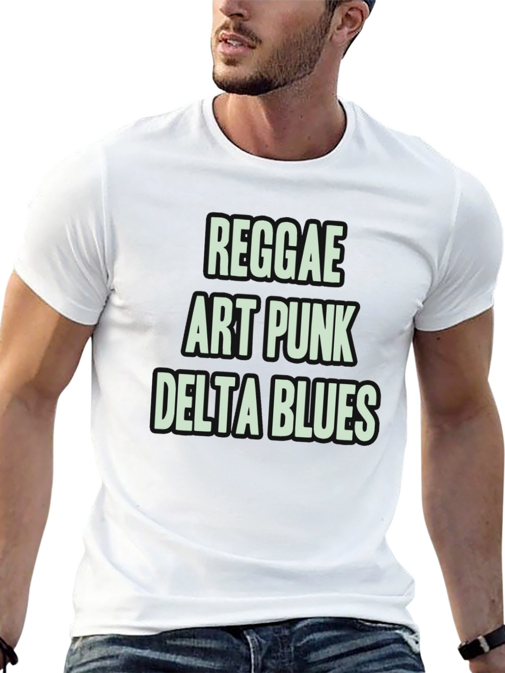 Reggae Art Punk Delta Blues Graphic Tee