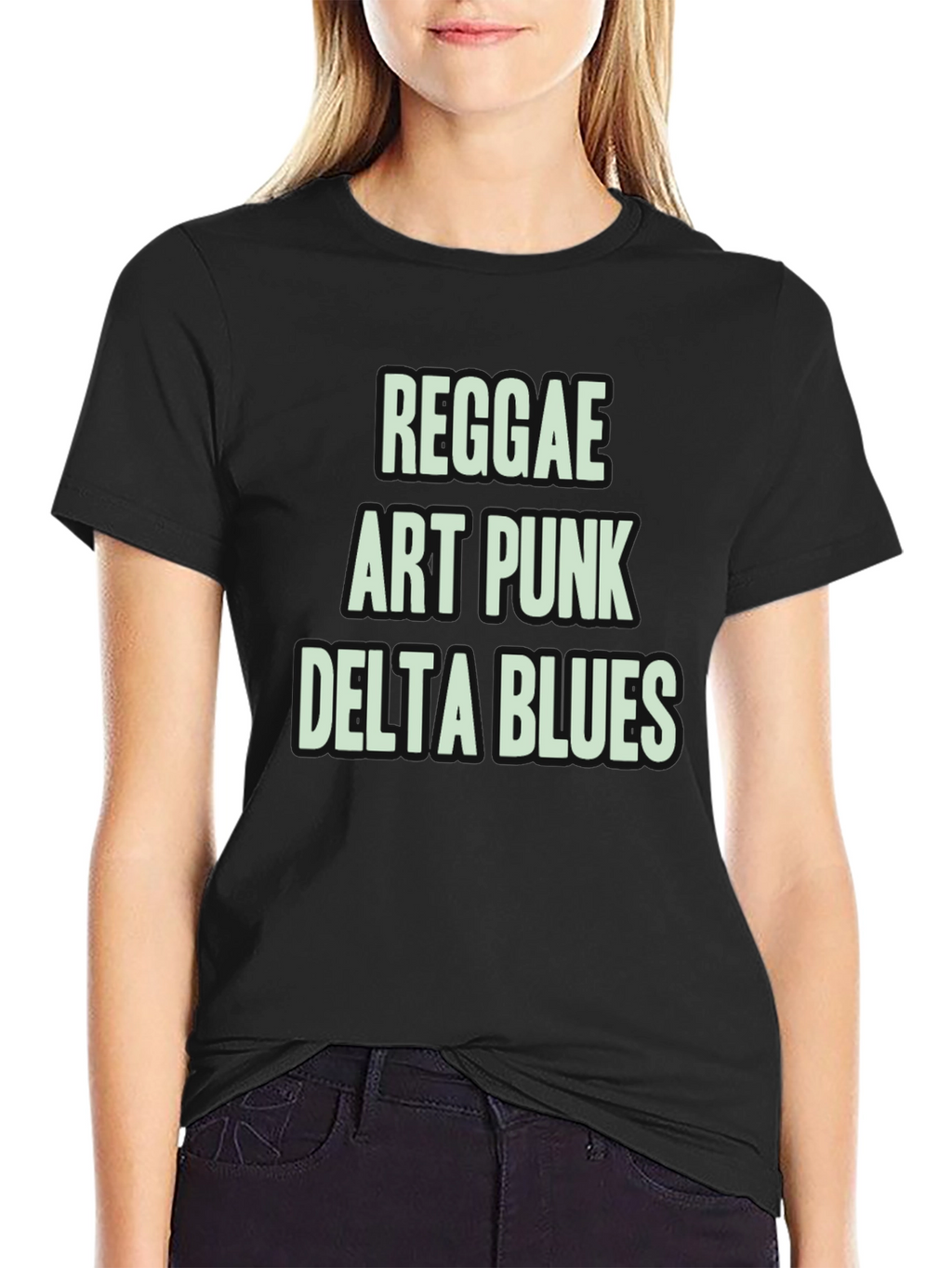 Reggae Art Punk Delta Blues Graphic Tee