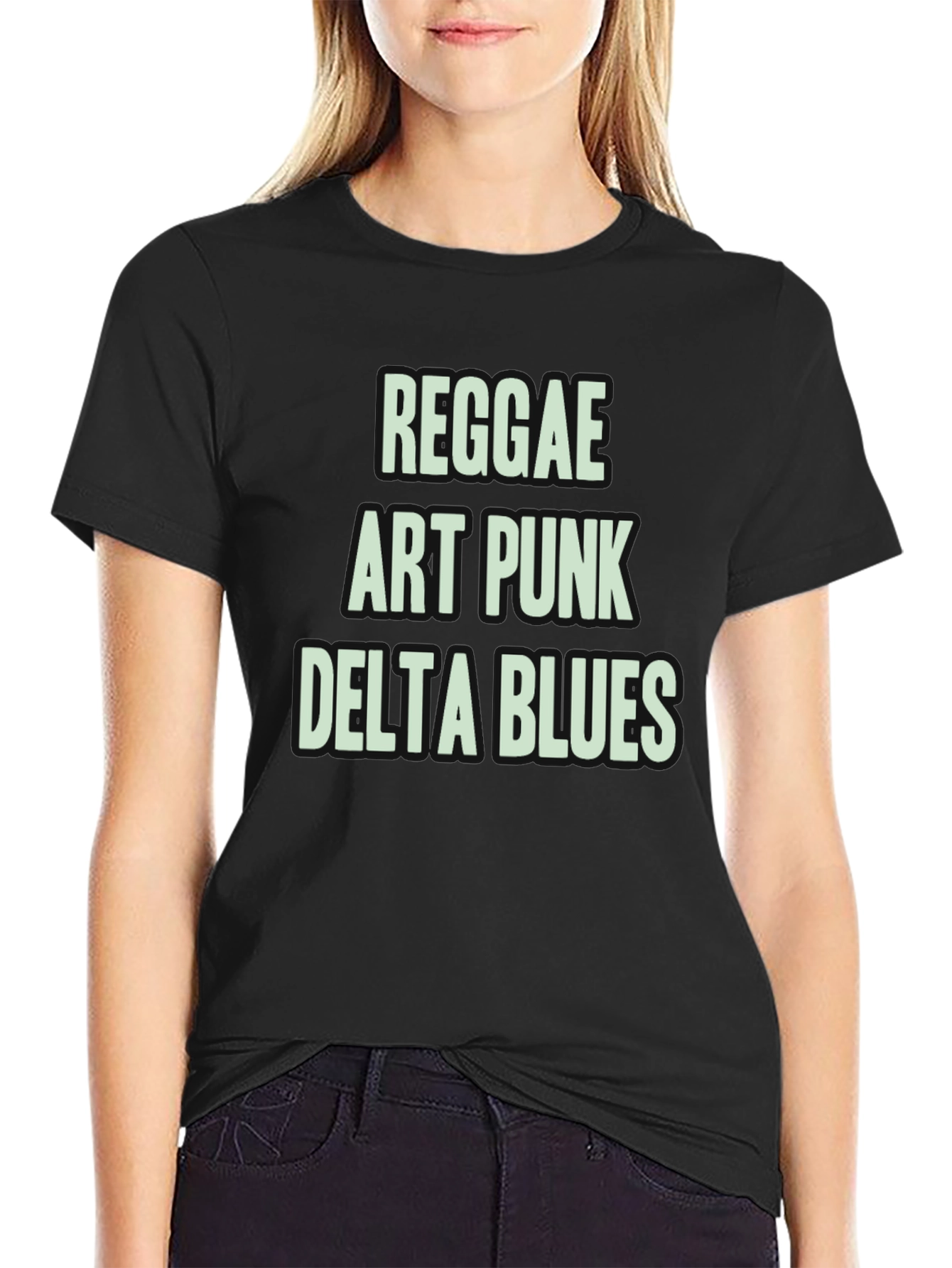 Reggae Art Punk Delta Blues Graphic Tee