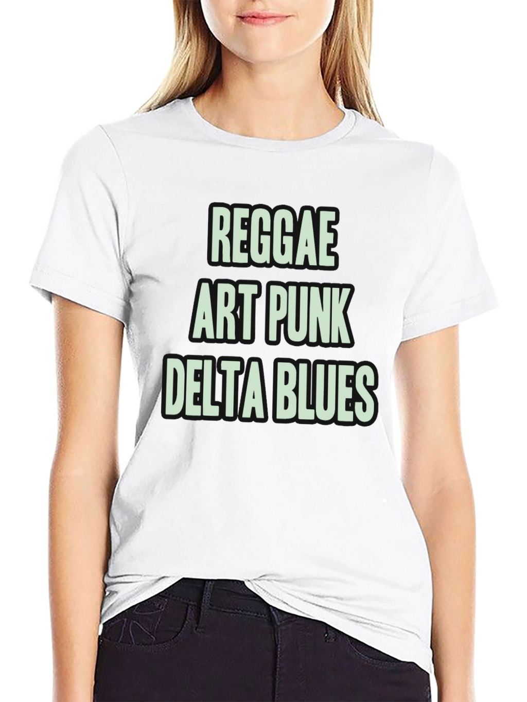 Reggae Art Punk Delta Blues Graphic Tee