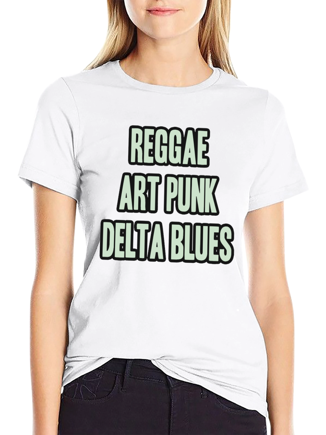 Reggae Art Punk Delta Blues Graphic Tee