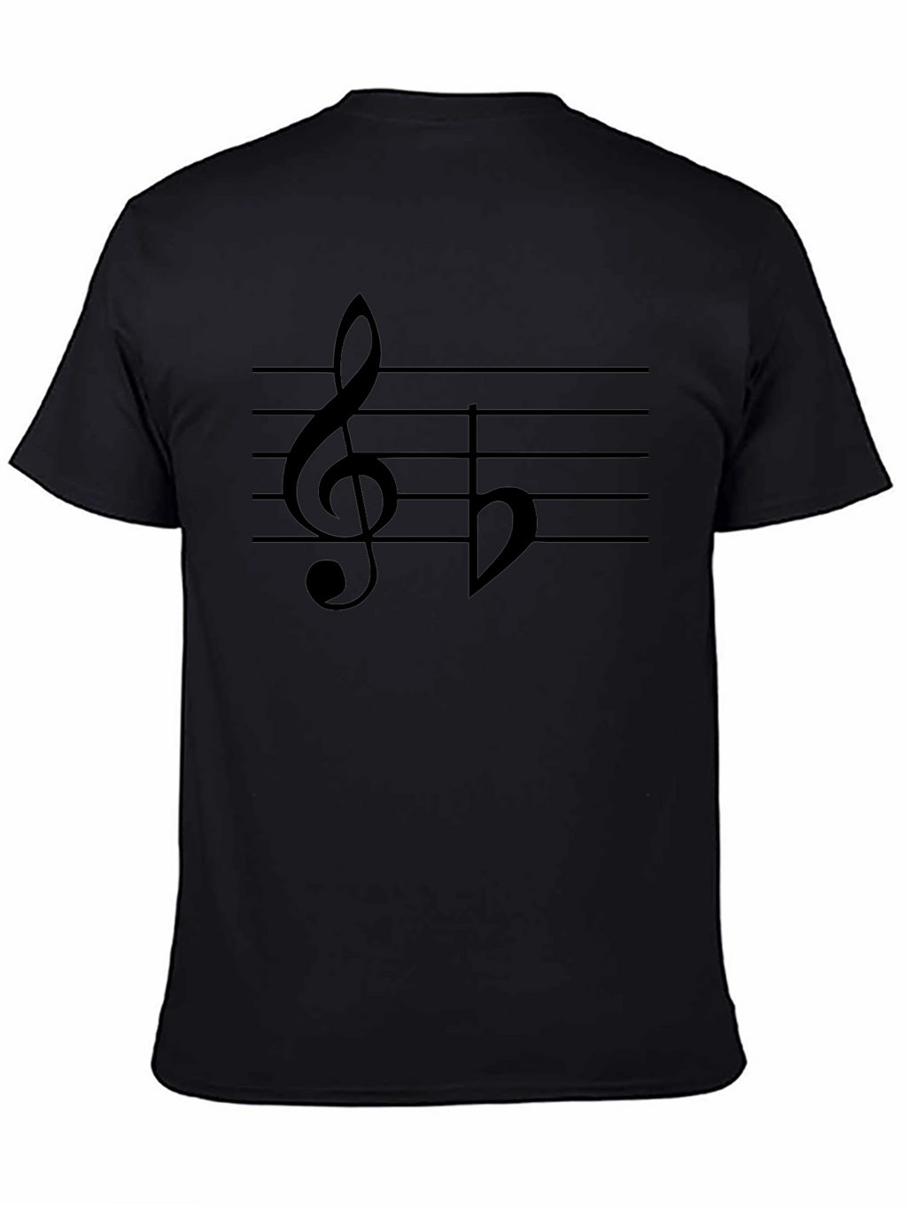 Musical Note Graphic T-Shirt