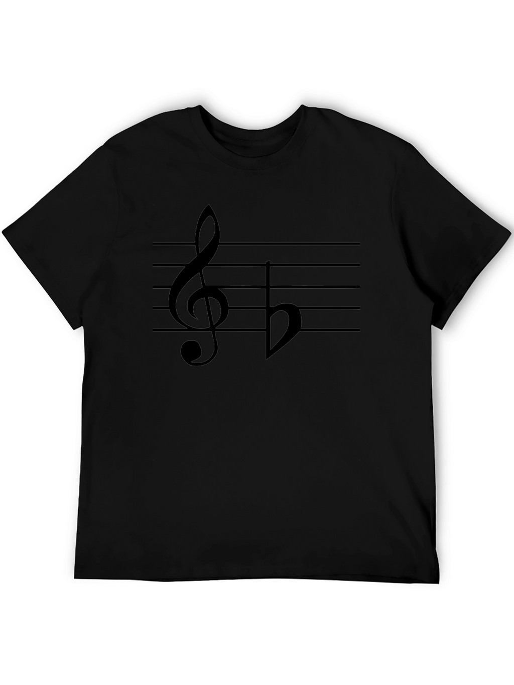 Musical Note Graphic T-Shirt