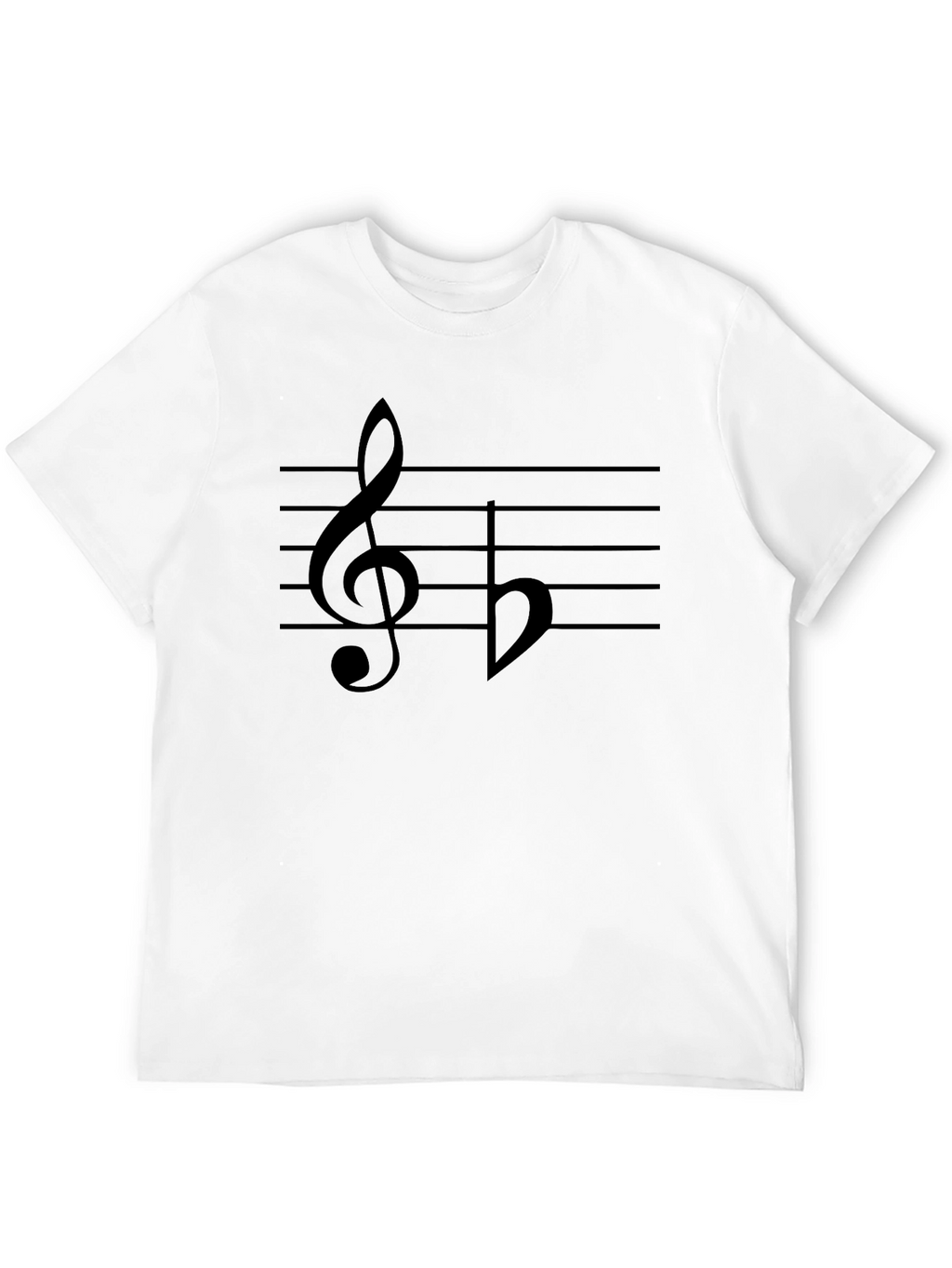 Musical Note Graphic T-Shirt