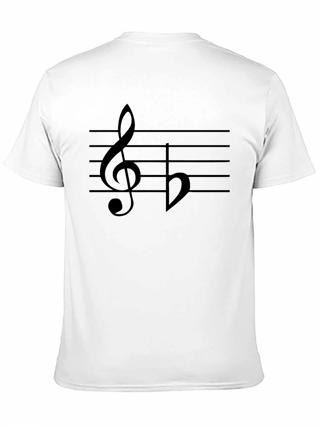 Musical Note Graphic T-Shirt