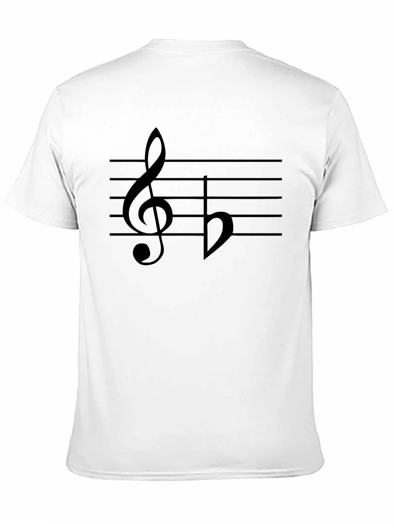 Musical Note Graphic T-Shirt