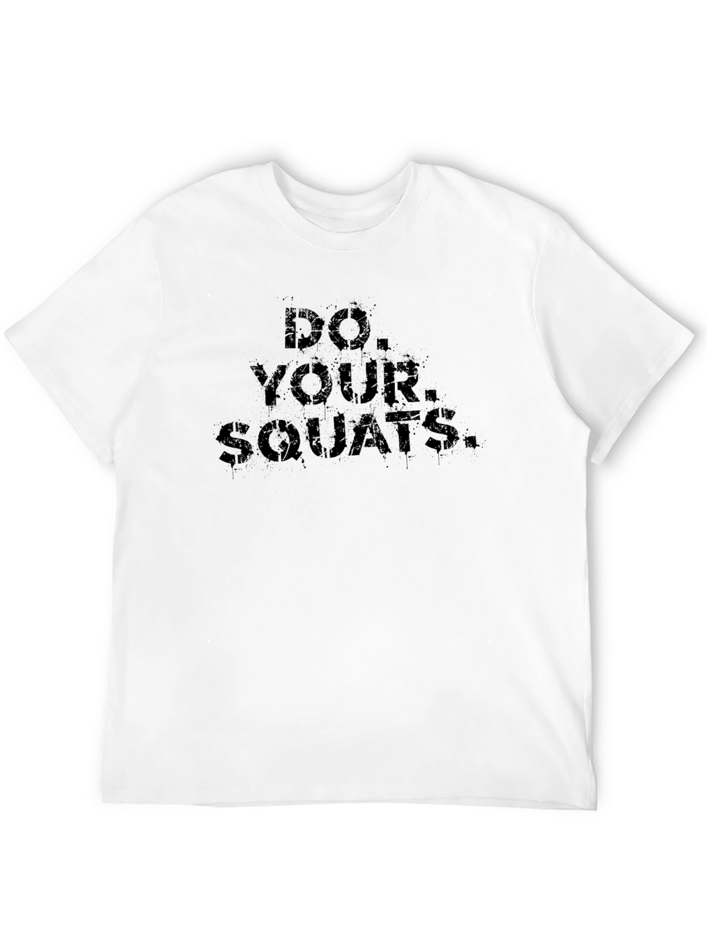 Do Your Squats Black Graphic T-Shirt