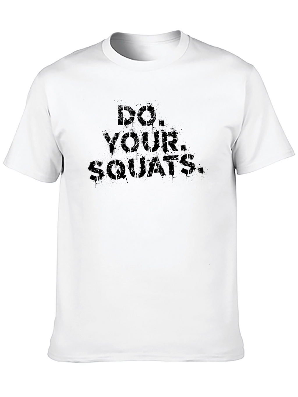 Do Your Squats Black Graphic T-Shirt
