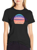Stretching & Stressing Graphic Tee - Comfort Fit