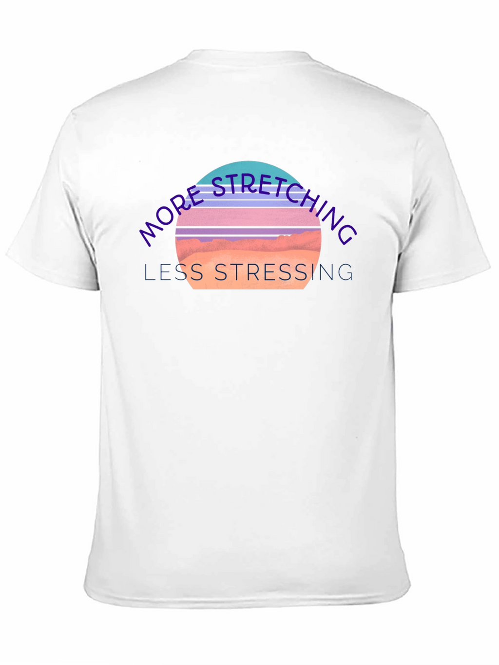 Stretching & Stressing Graphic Tee - Comfort Fit