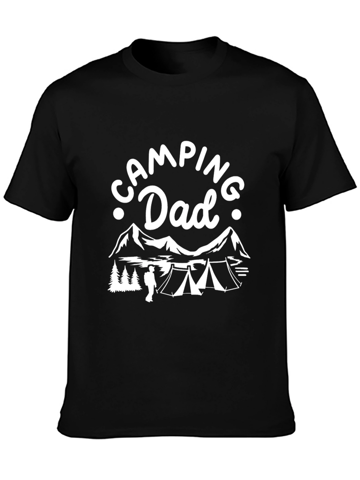 Camping Dad Graphic Tee - Outdoor Adventure Shirt