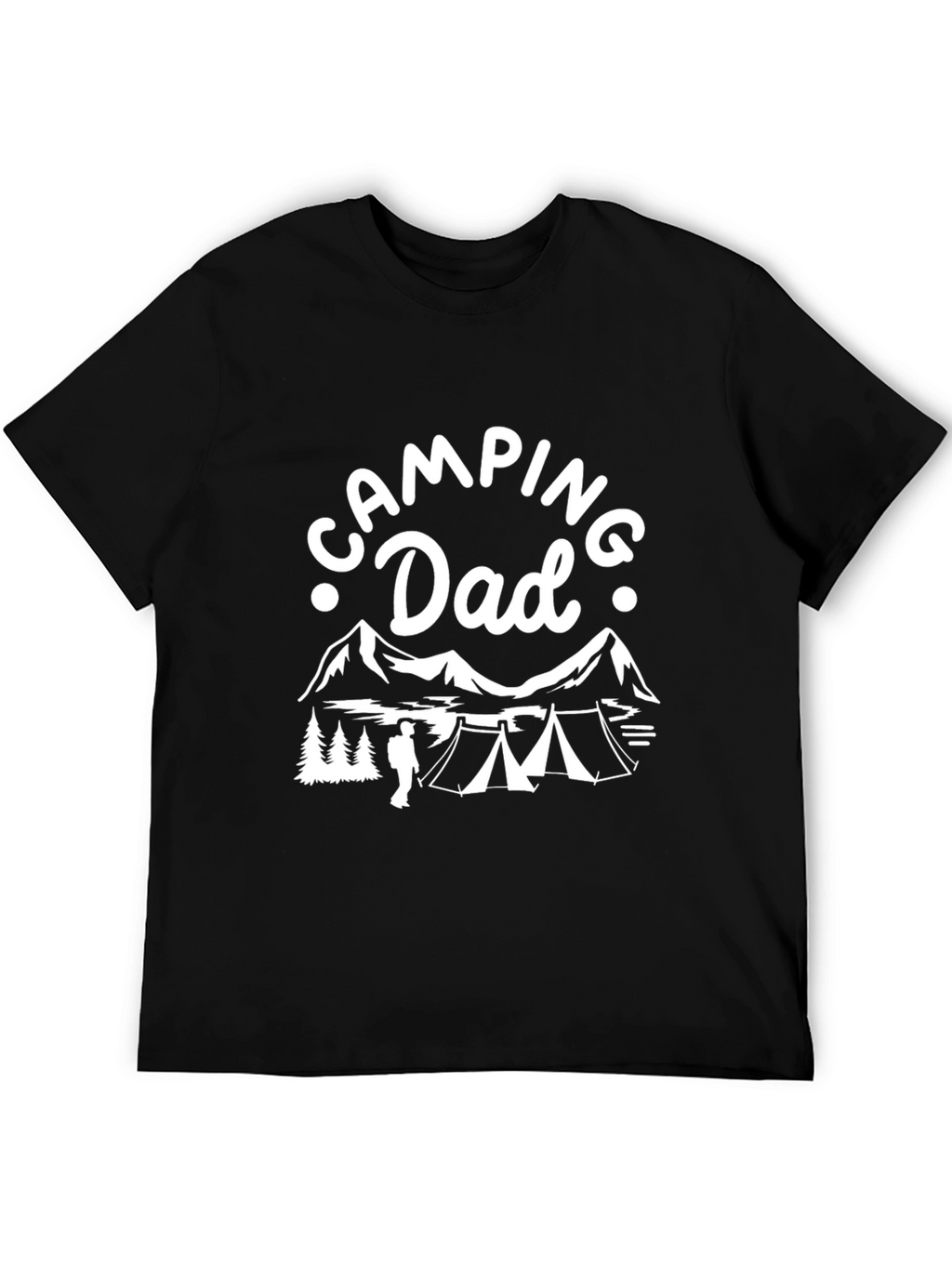 Camping Dad Graphic Tee - Outdoor Adventure Shirt
