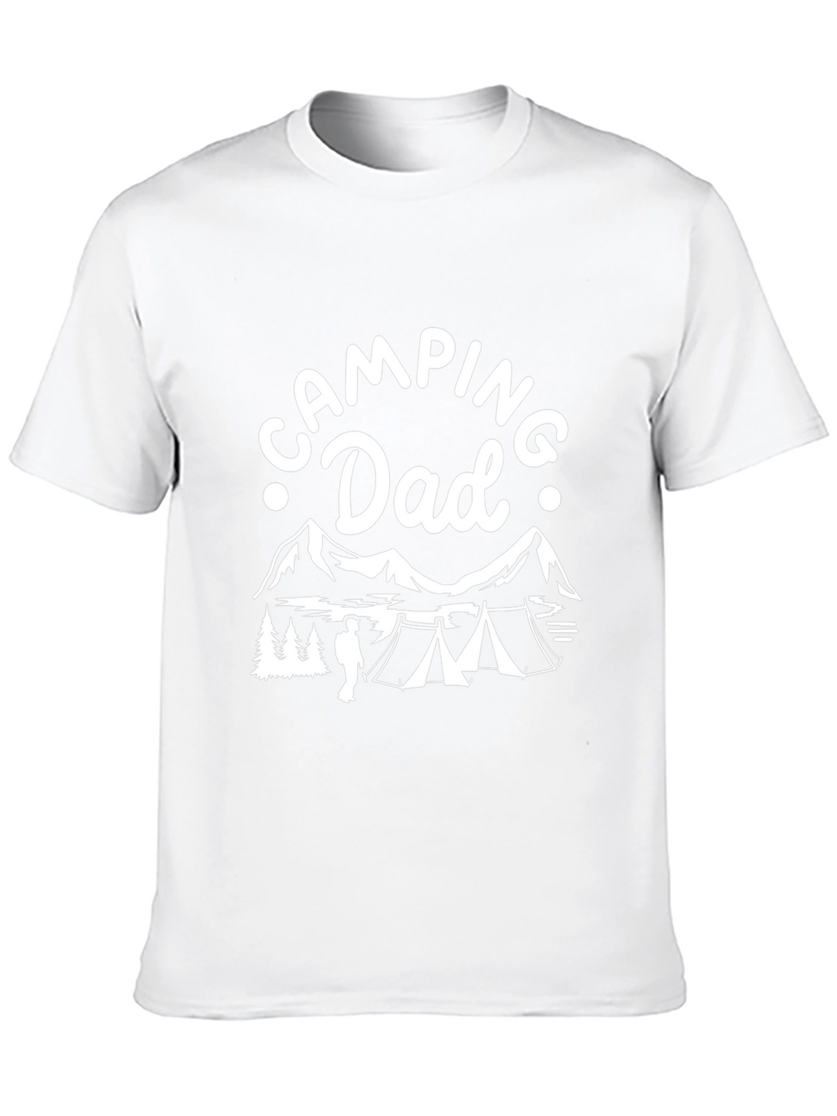 Camping Dad Graphic Tee - Outdoor Adventure Shirt