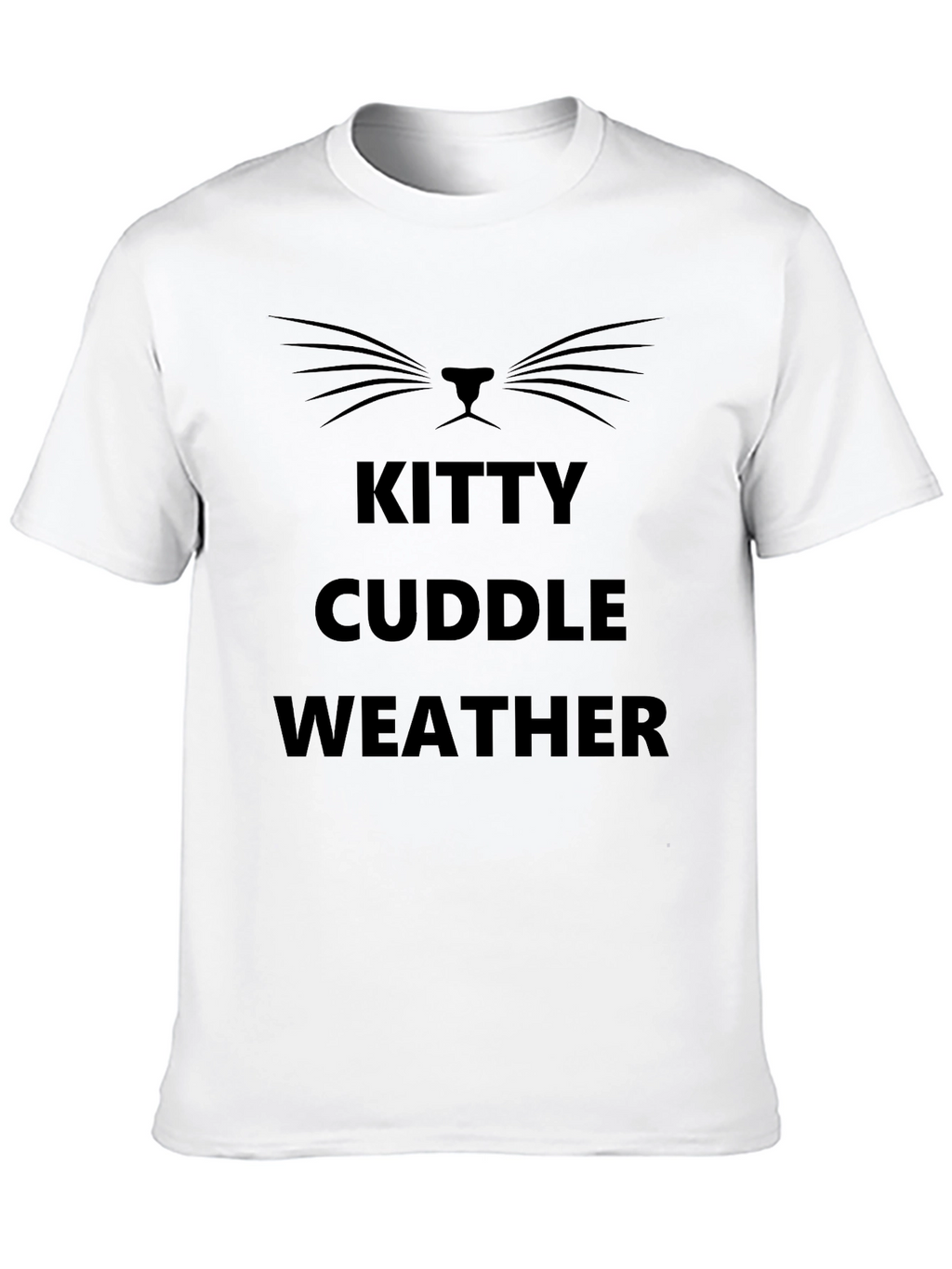 Kitty Cuddle Weather Graphic T-Shirt
