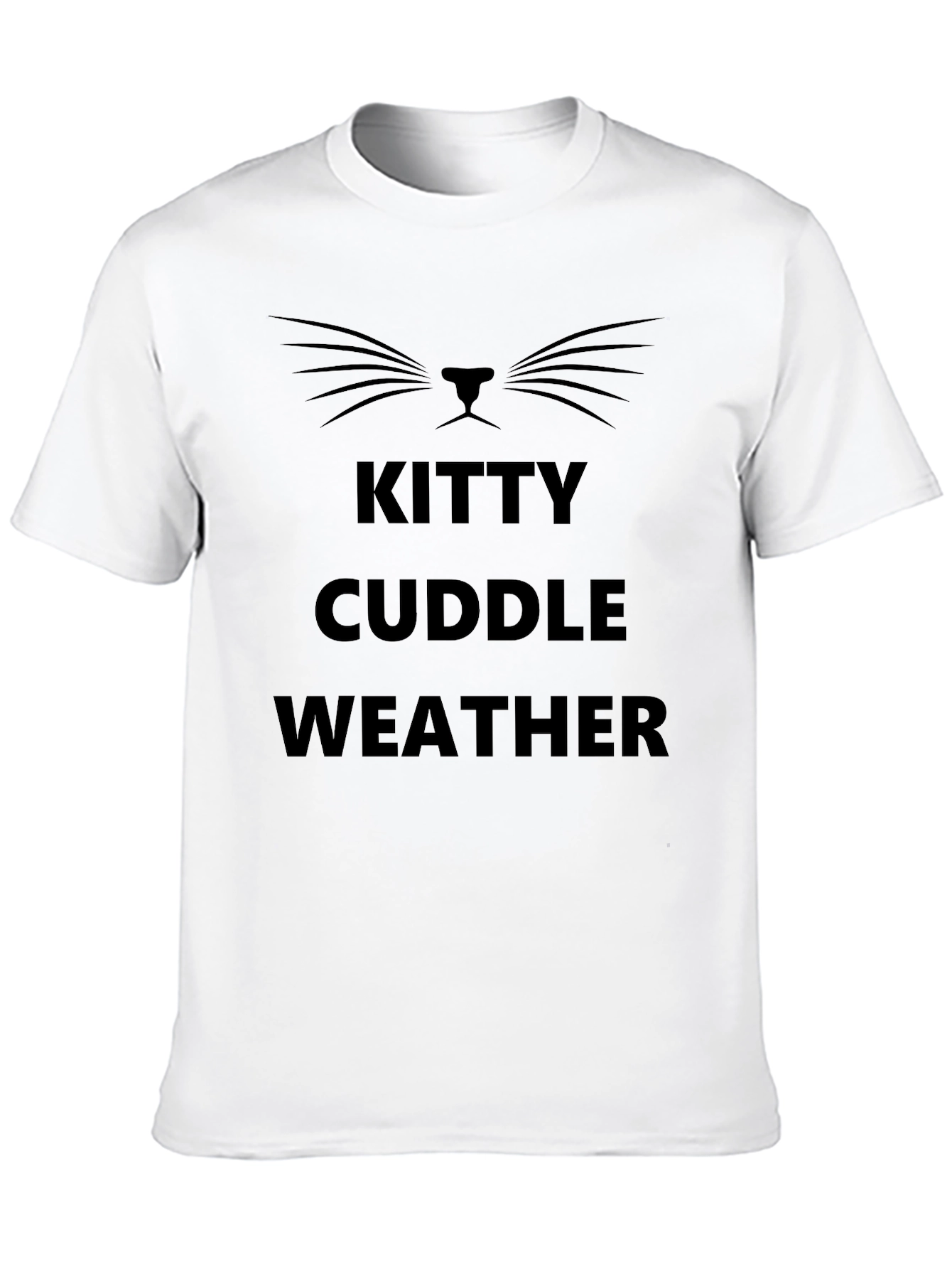 Kitty Cuddle Weather Graphic T-Shirt