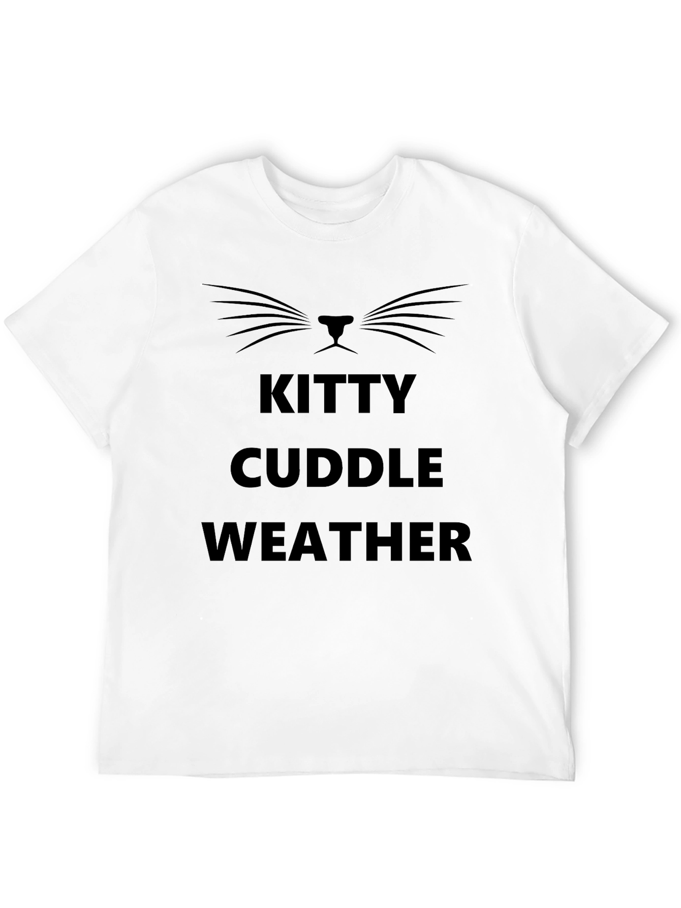 Kitty Cuddle Weather Graphic T-Shirt