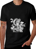 Black Dragon Graphic Tee - Samurai Style