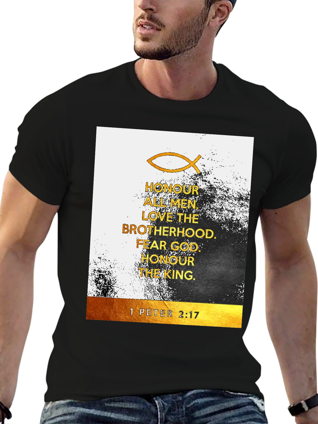 Christian T-Shirt: Honour All Men