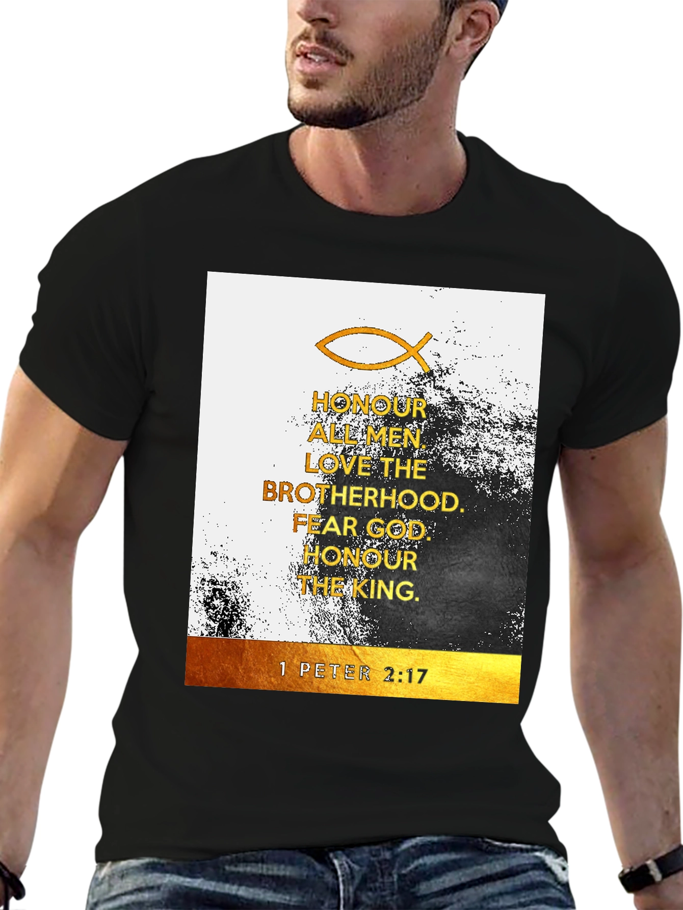 Christian T-Shirt: Honour All Men