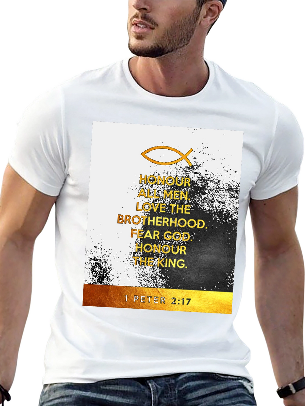 Christian T-Shirt: Honour All Men