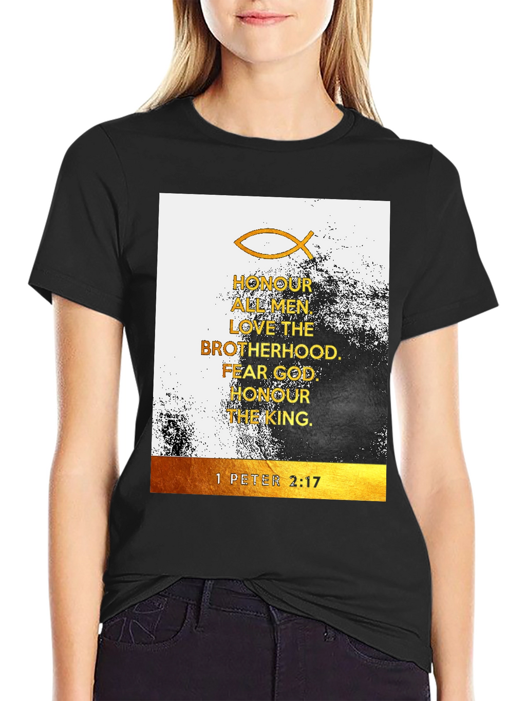 Christian T-Shirt: Honour All Men