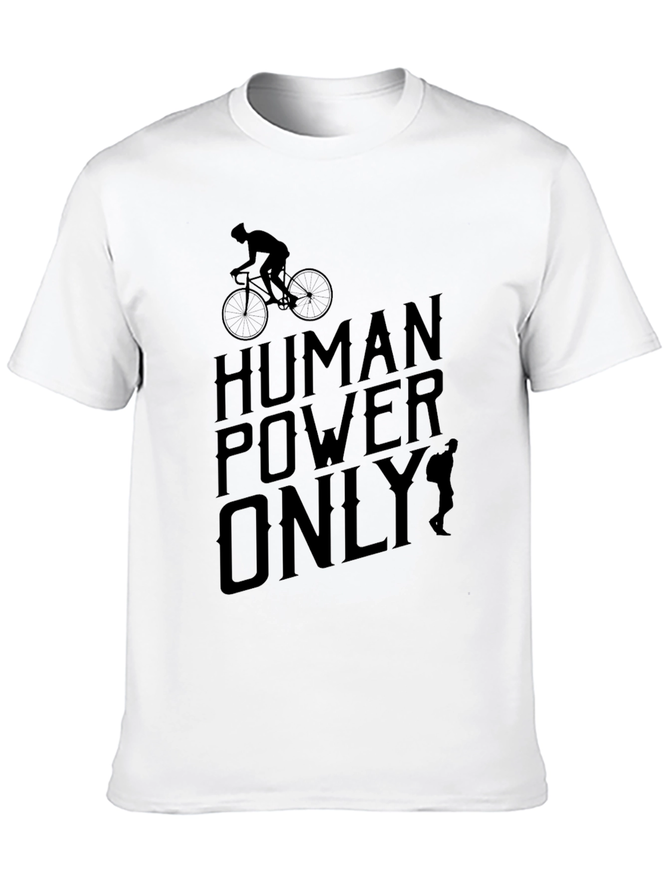 Human Powered Biker T-Shirt