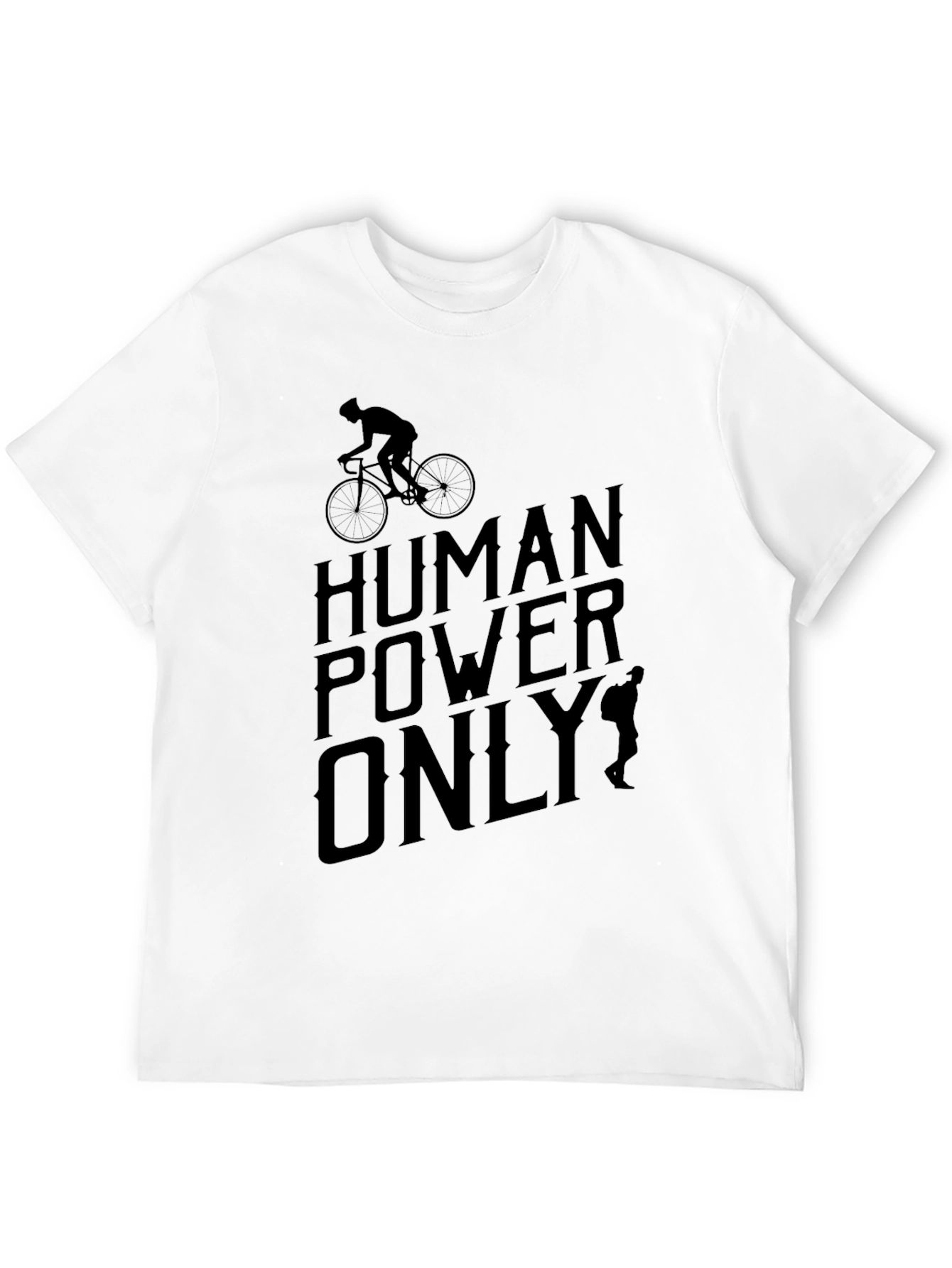 Human Powered Biker T-Shirt