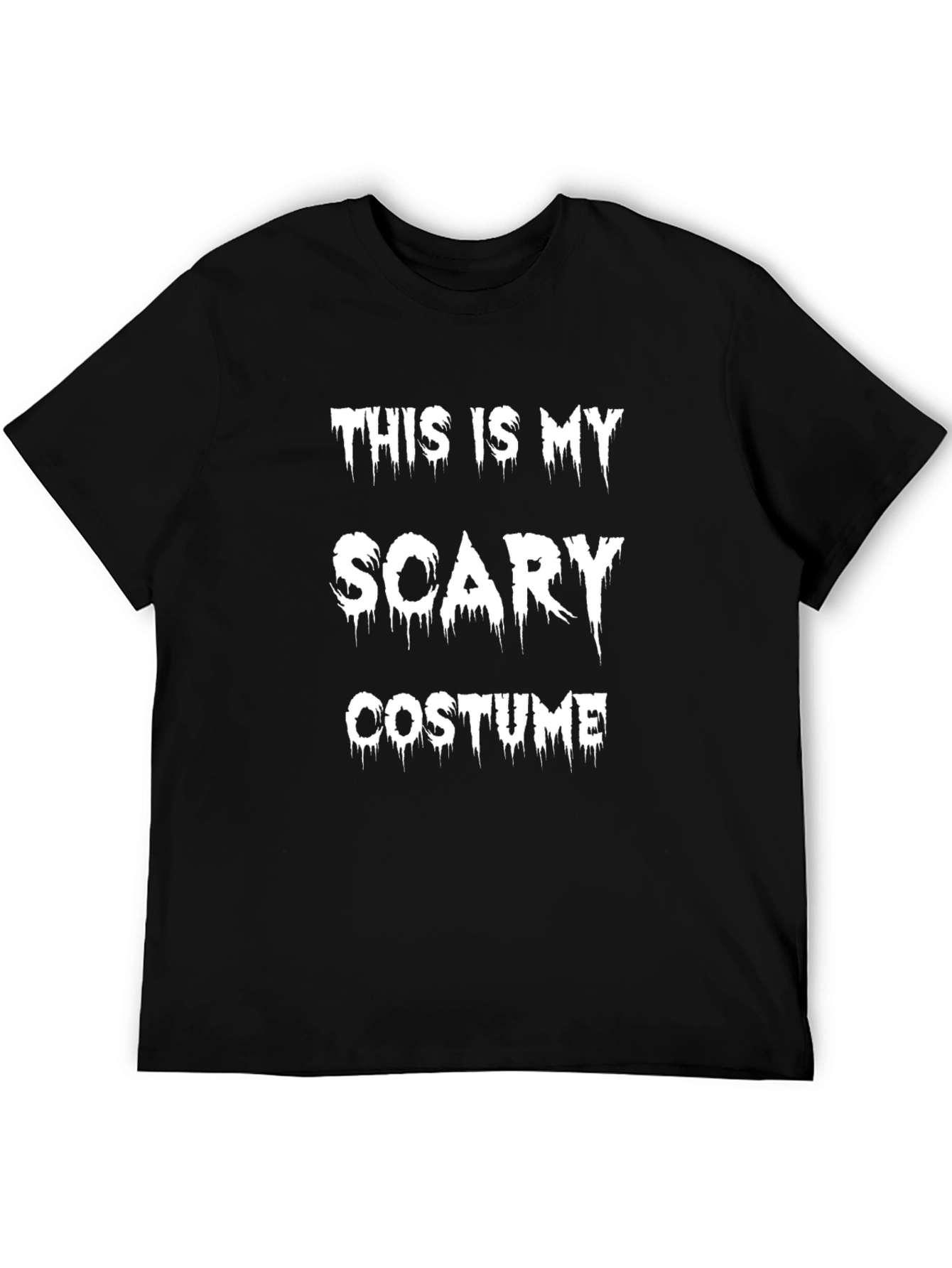 Scary Costume T-Shirt - Halloween Tee