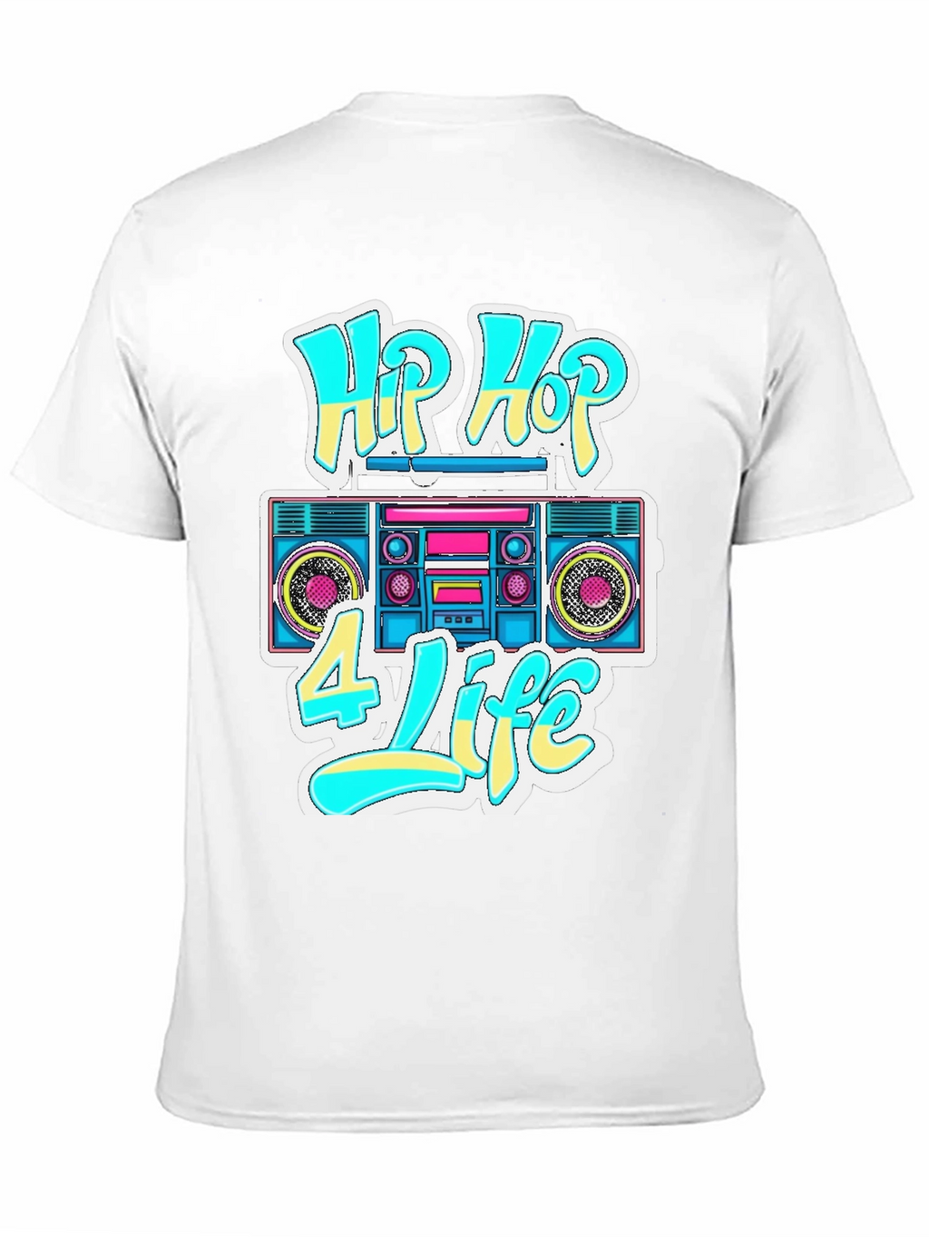 Hip Hop 4 Life Graphic T-Shirt