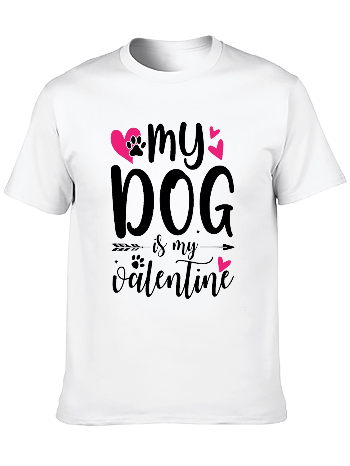 My Dog Is My Valentine T-Shirt